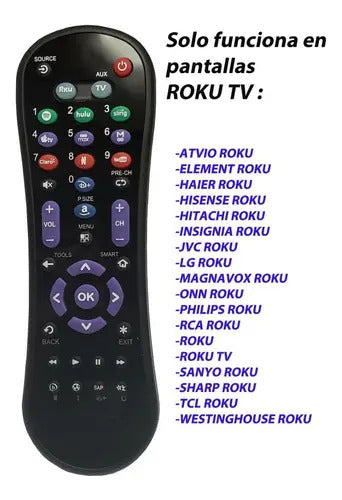 2pz Control Remoto Universal Para Ro Ku Tv Todas Las Marcas
