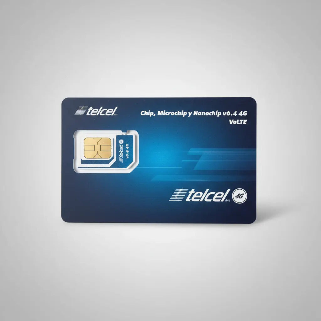 Chip Microchip Telcel 3g 4g Lte Lada Monterrey 81