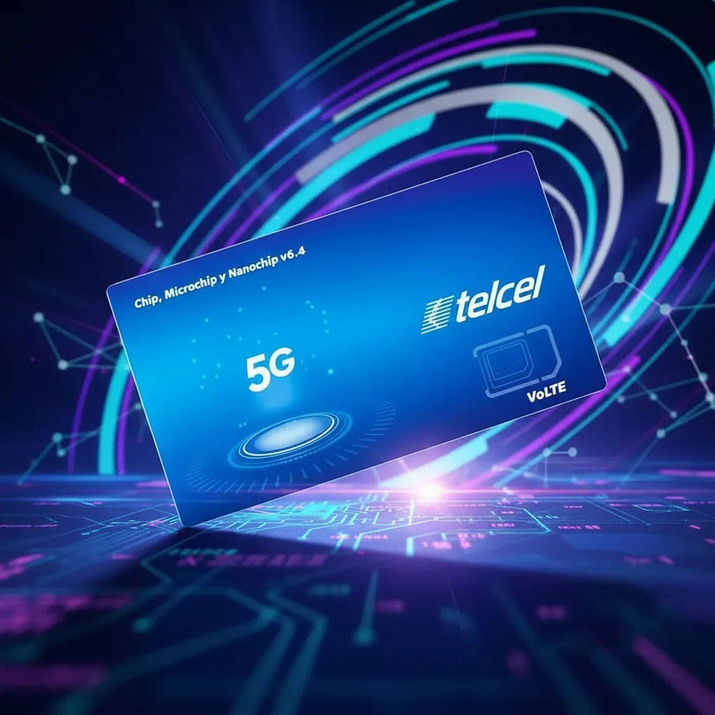 5pz-chip Y Microchip Telcel 3/4g Lte Lada Aguascalientes 449