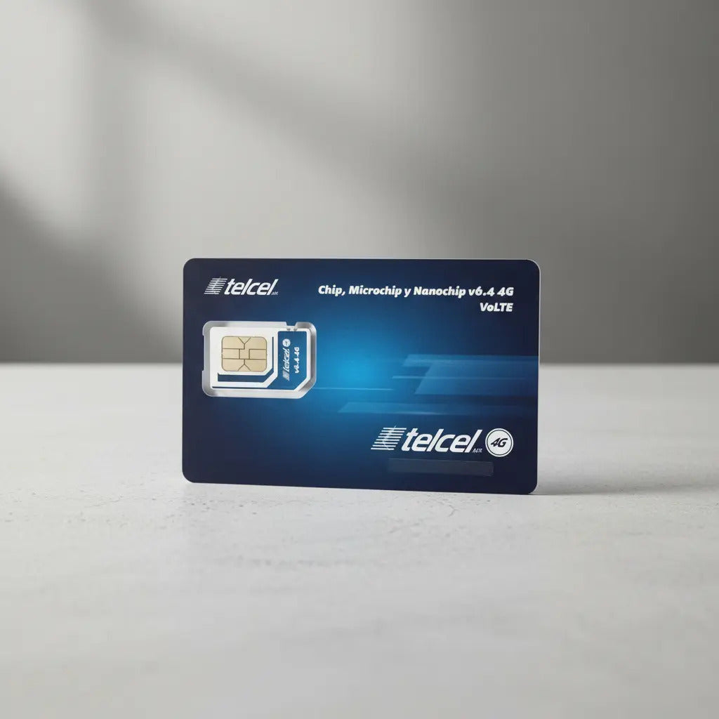 Chip Y Microchip Telcel 3/4g Lte Numeros Faciles Lada 444