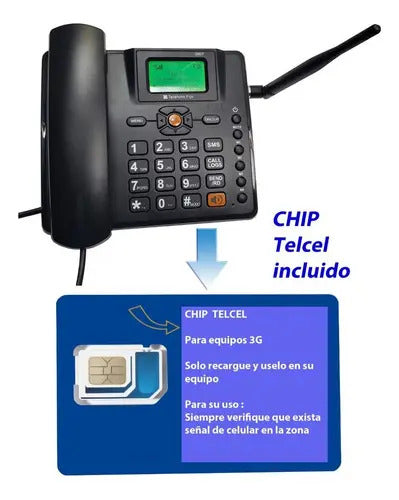 Telefono Rural Solar Remplaza A Senwa Motorola +ant 10mt