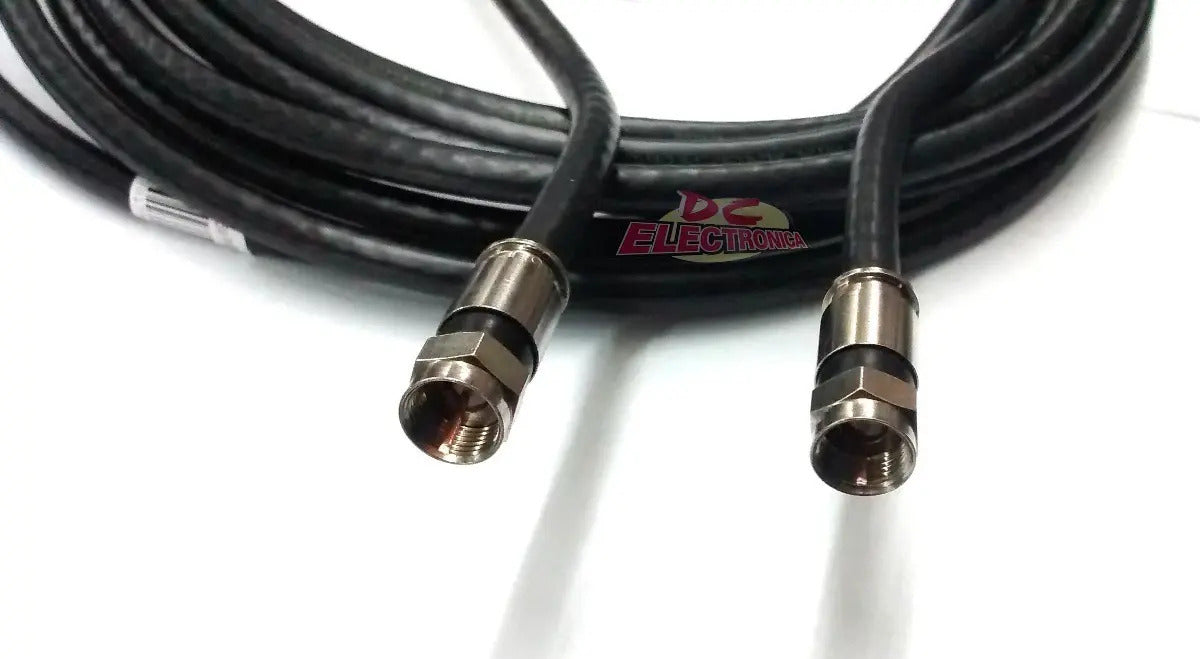 Cable Rg6 Coaxial 30 Metros Armado Para Tv