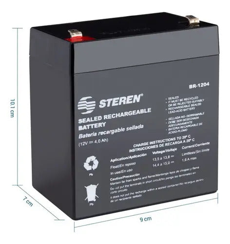 Bateria Pila Recargable 12v 4ah Para Carritos Electricos Ups