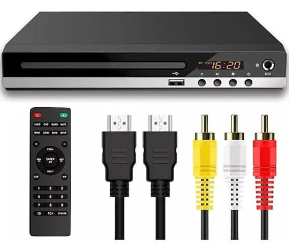 Reproductor Dvd Para Tv Hd 1080 Rca Hdmi Soporta Usb