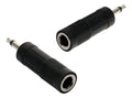 2pz Adaptador Jack 6,3 Mm A Plug  3,5 Mm Monoaural 251-175