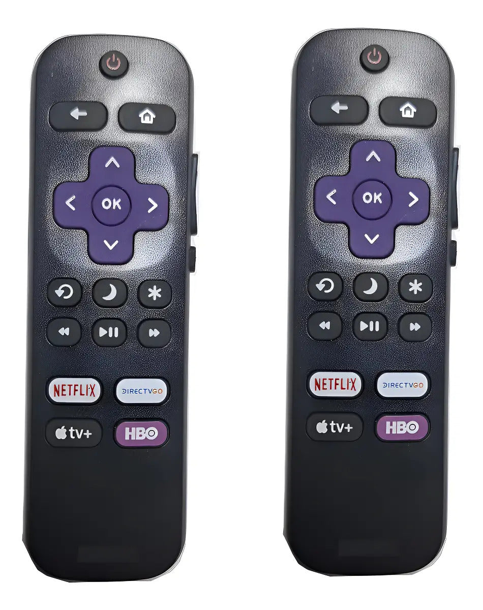 Control Remoto Para Pantalla Tv Roku  No Requiere Programar