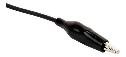 Juego De 10 Cables De 26 Cm Con Caimanes Chicos Cai-201