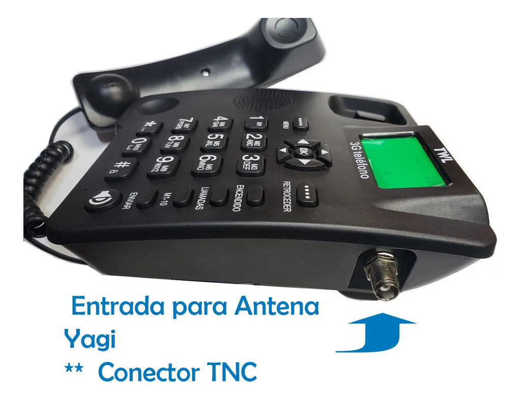 Telefono Rural 2g 3g Remplaza A Huawei F317 3g +chip Telcel