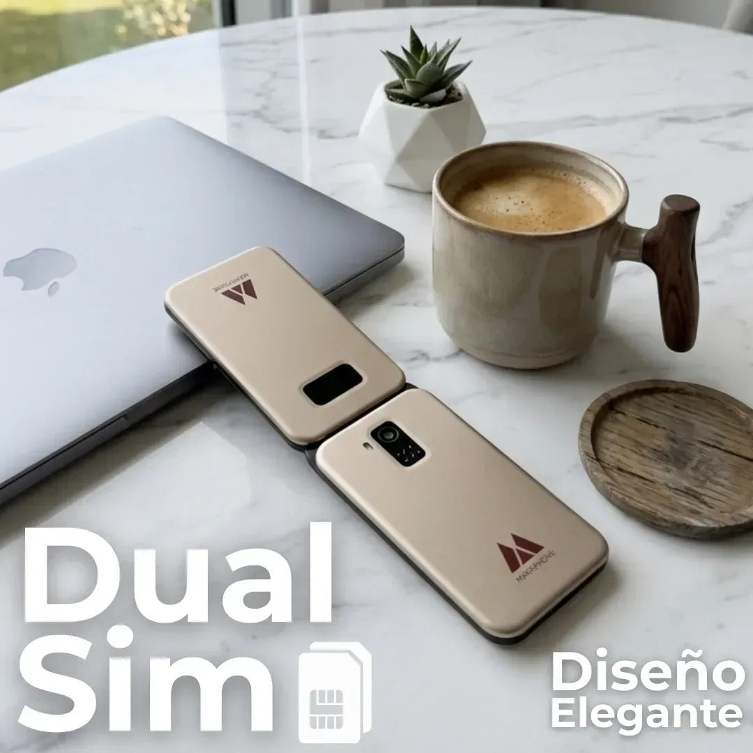 Teléfono Celular P/ Adulto Mayor Teclas Grandes + Chip Att