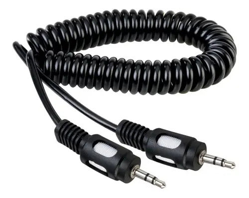 Cable Espiral Plug A Plug, De 3.5 Mm 255-263