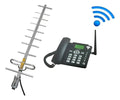 Teléfono Rural Wifi Internet Liberado Capta 4g + Antena15mts
