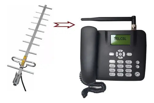 Telefono Rural Remplaza A Huawei F317 3g +antena 10mts