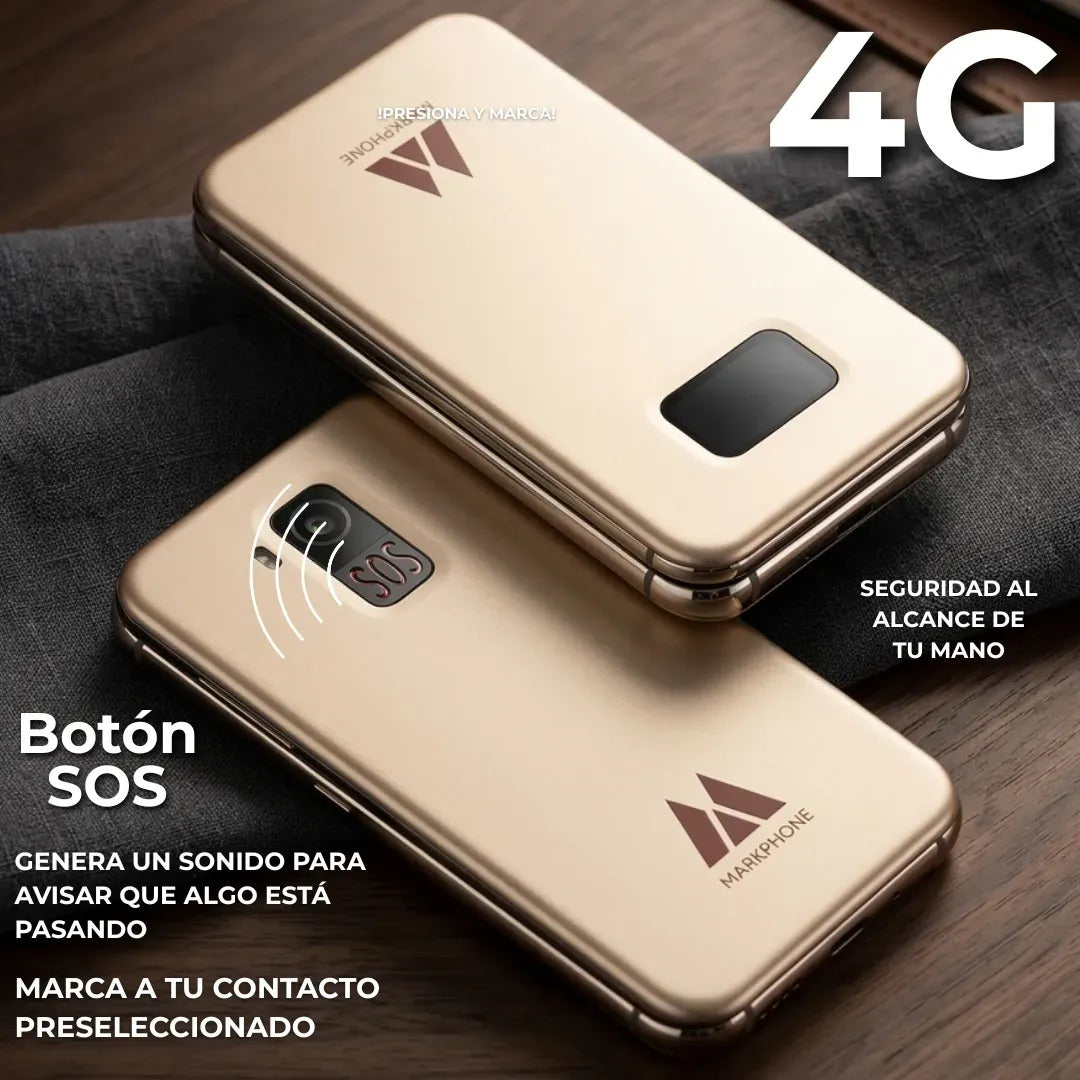 Teléfono Celular P/ Adulto Mayor Teclas Grandes + Chip Bait