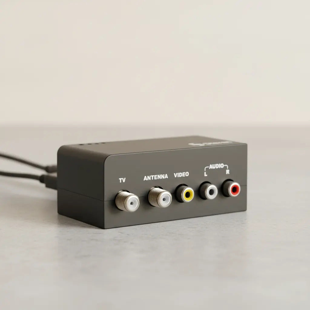 Convertidor De Audio/video A Coaxial Steren Canal 3  207-340