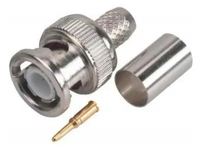 Conector Macho Tipo Bnc De Apretar Para Rg6 200-149