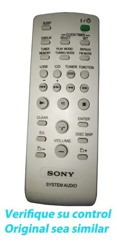 Control Remoto Sony Para Modular/estéreo Sony Mhc-gtx888
