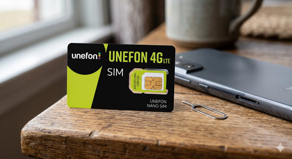 Celular 4g Con Botones Grandes Volumen Alto + Chip Unefón