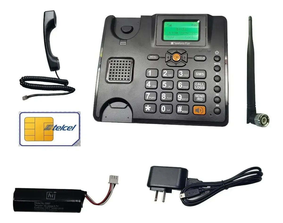 Telefono Rural Remplaza A Huawei F317 Para Ranchos +antena15