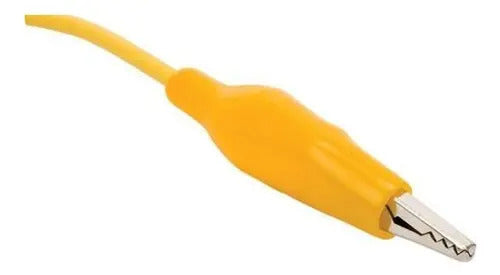 Juego De 10 Cables De 26 Cm Con Caimanes Chicos Cai-201