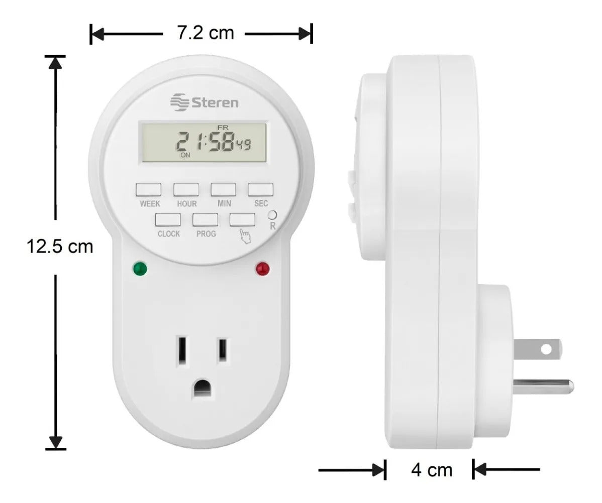 8pz Temporizador Digital Para Bombas De Agua De 1 Y 1/2 Hp
