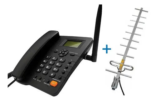 Telefono Rural Remplaza Al Huawei F317 Motorola +antena20mts