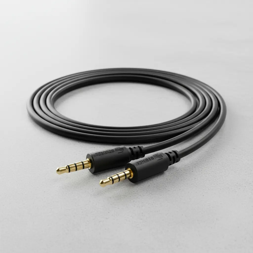 Cable Auxiliar 3.5 Mm De 4 Polos (trrs) De 1.8 M 255-255