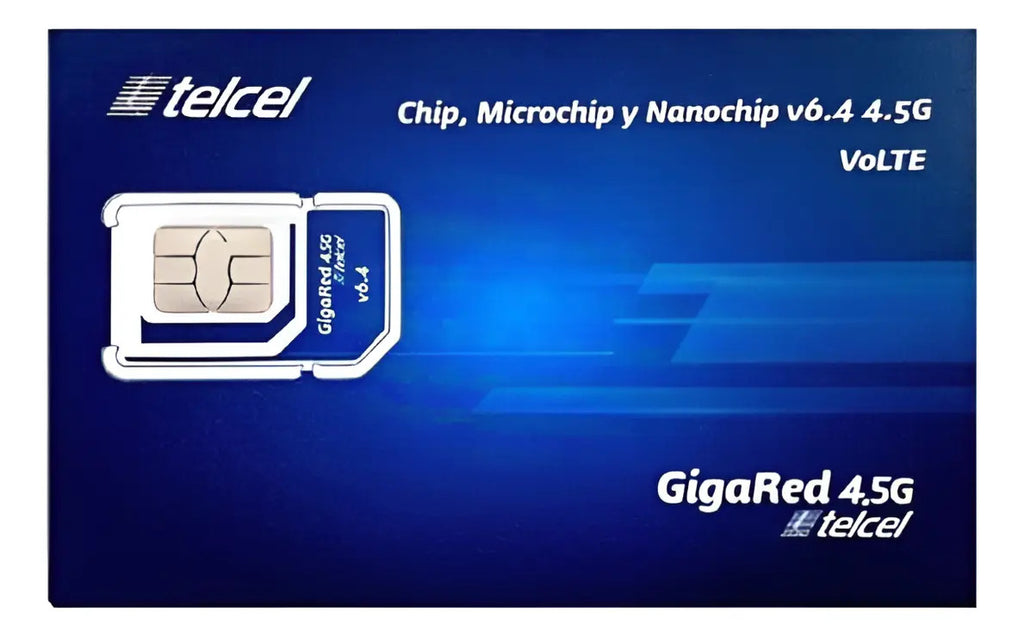 Chip Telcel Y Microchip Telcel 3g 4g Lte Lada 444 Slp