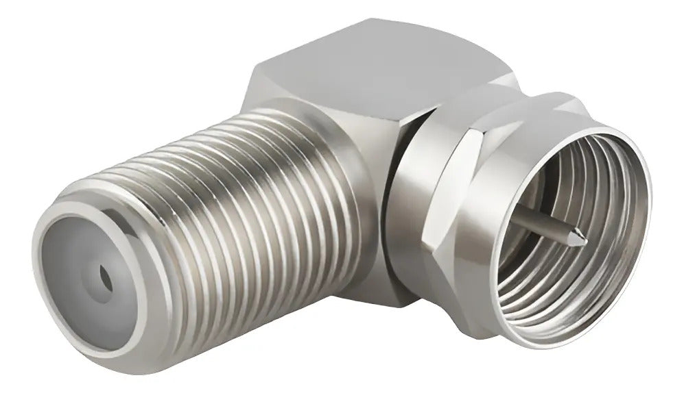 Conector Tipo F 90° Coaxial Hembra-macho Steren 200-046