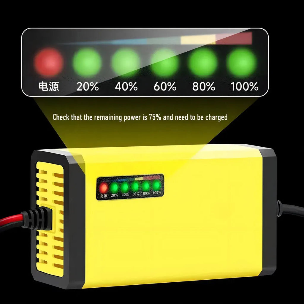Cargador De Baterias Para Carritos Electricos 12v Y 6v