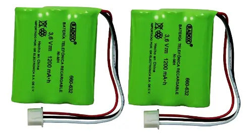 2 Pilas Bateria Para Telefono Rural Huawei Zte Panda